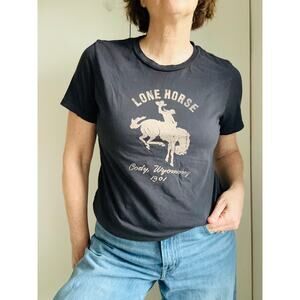 Women's Western Themed T shirt by Reserve 84 Size Large